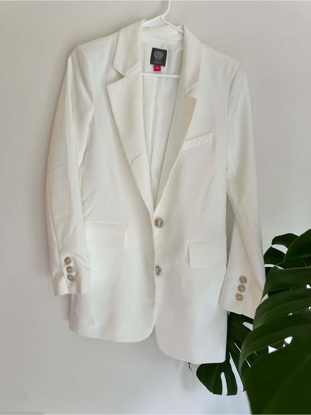 Vince Camuto White Tailored Blazer